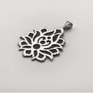 Shah Abbasi Silver Pendant 