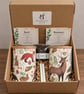 Woodland Animal Handmade Recycled Eco-Friendly Indoor Kitchen Herb Gift Set - Image 1