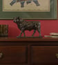 Walking Bull Animal Statue Small Bronze Ornament Bronze Resin Sculpture Bull - Image 8