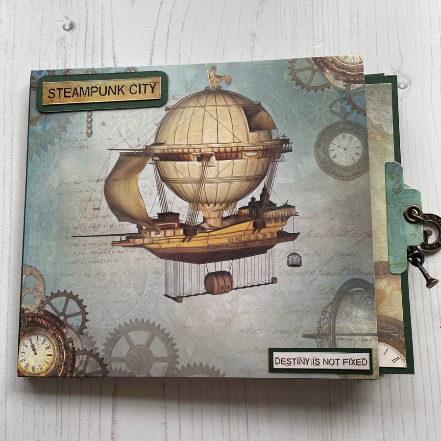 Steampunk City Mini Pocket Album PB4