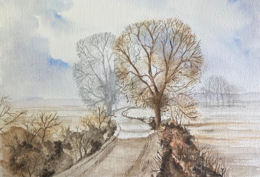 Rowland Hilder reproduction (Pure Original Watercolour)