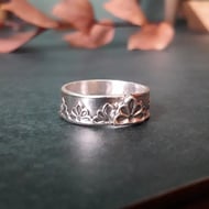 Art Deco inspired ring, UK size R