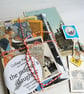 Paper Ephemera Collage Pack - 100 items - gift for crafters - papercrafts - Image 2