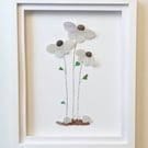 Sea Glass Daisy, Flowers Wall Decor