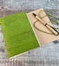 Cork Journal Notebook in Peridot Green - Image 2