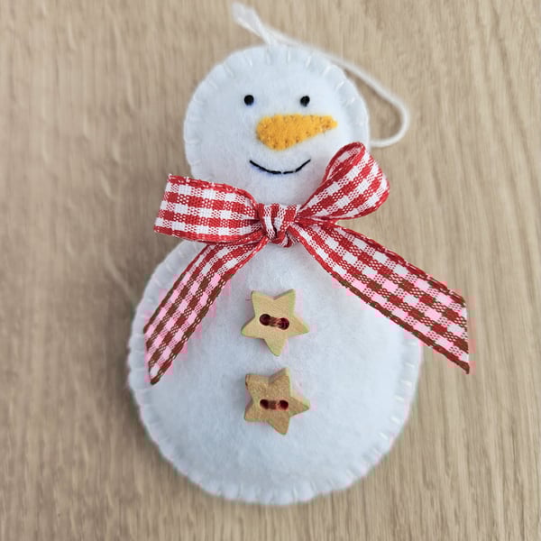 Cute Felt Snowman