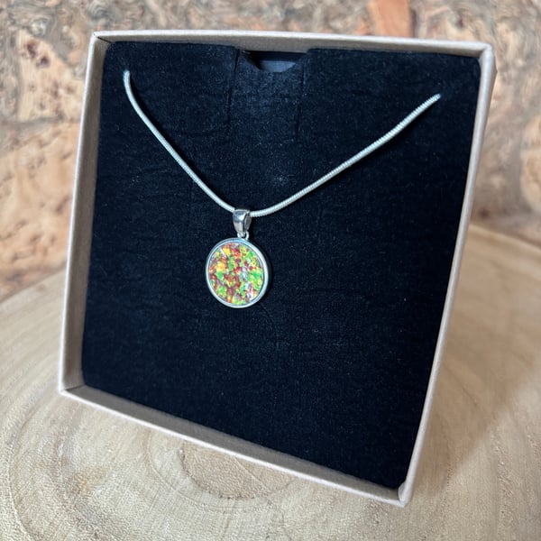 Handmade Pendant Necklace, Unique, Eco Friendly Gifts, Handmade Christmas.