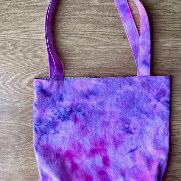 Pink ice dyed Tote