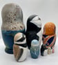 Sea and shore, grey seal and friends animal nesting dolls - Image 4
