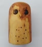Hand carved wooden owls - Image 4