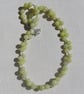 Yellow Lemon Jade Gemstone Beaded Statement Necklace "Annis" - Image 4