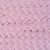 2 Metres of Vintage Pink Crocheted Edging