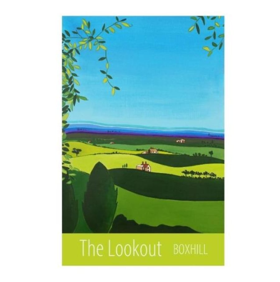 Lookout, Boxhill - unframed