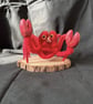 Handmade needle felted Crab - Image 4