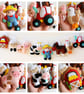 Make Your Own felt Farmyard Garland Kit. Sewing pattern. - Image 2