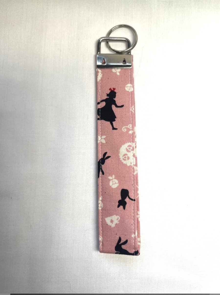 Wristlet-Style Handmade Keyring 