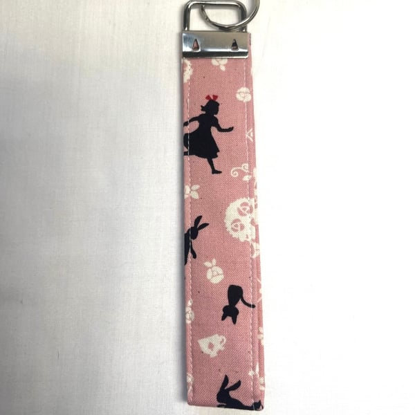 Wristlet-Style Handmade Keyring 