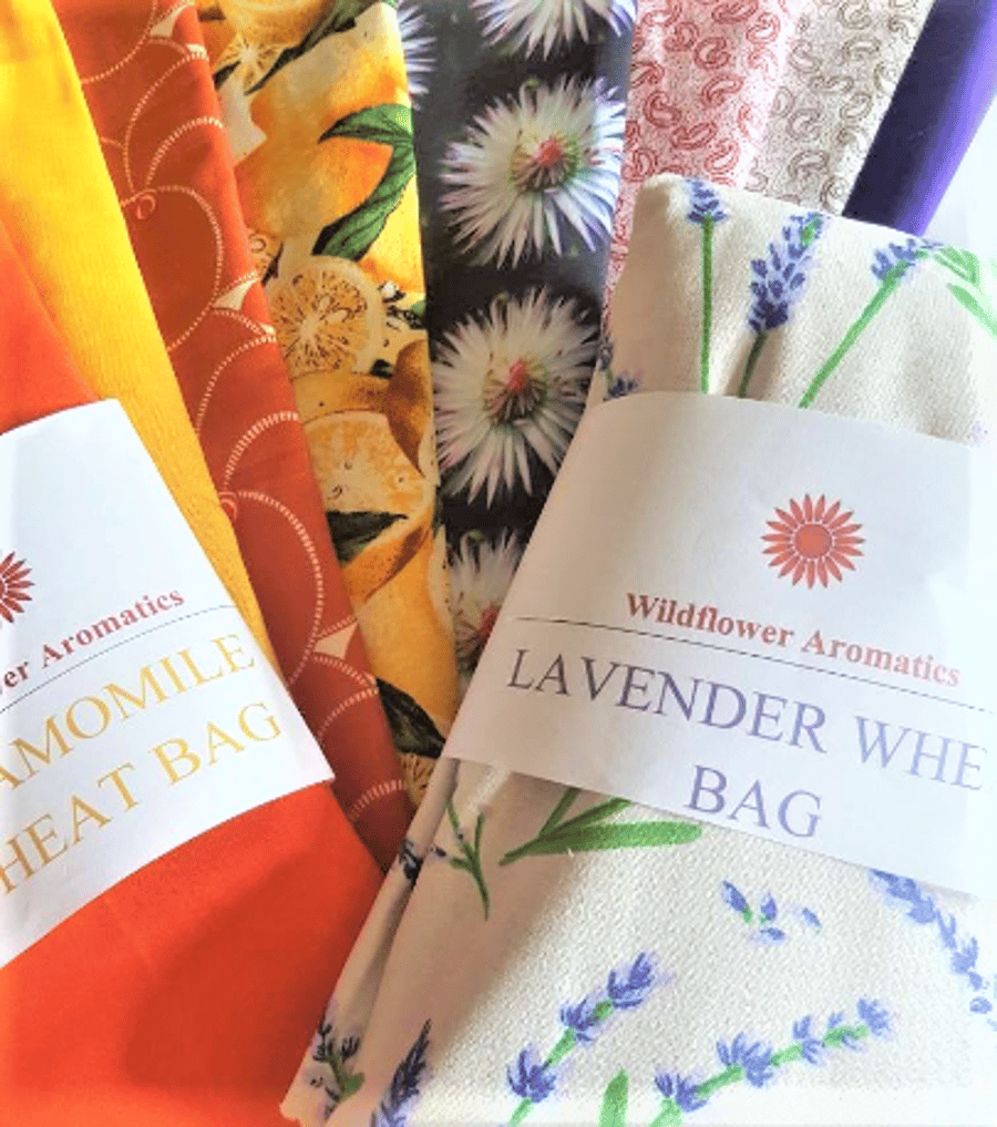 Lavender Wheat Bag (different coloured fabrics available)