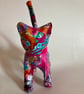 Colourful and cute decopatch cat  - Image 4
