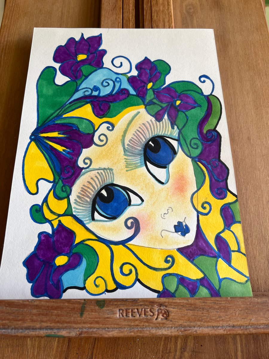 Fairy Drawing - Folksy