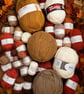 1500g Autumn Yarn Bundle Mixed DK Knitting Crochet Yarn Warm Autumn Colours