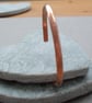   Copper Cuff Bracelet Bangle   - Image 4