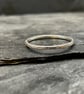 Silver Stacking Ring-Silk - Image 1