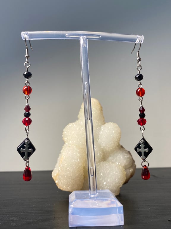 Magda - Trad Goth Earrings 