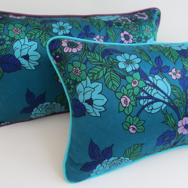 Vintage Fabric  Cushion Cover 