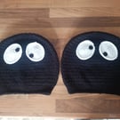 Crochet Fuzzy Bug Headrest Covers
