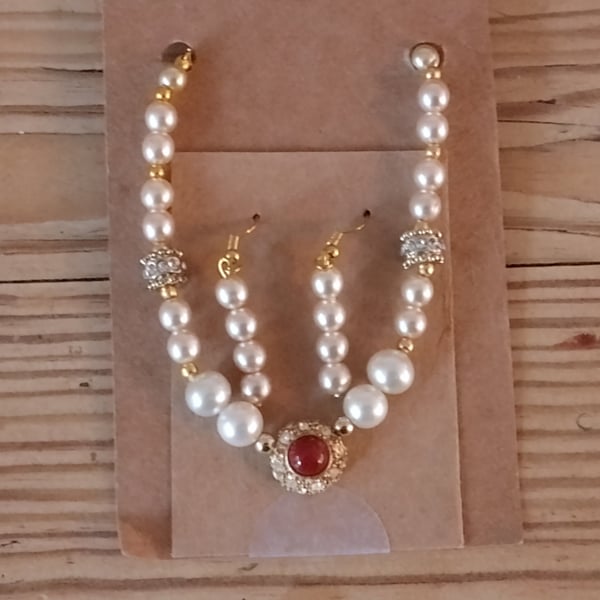 Handmade beaded bracelet