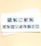 Christmas Card with Cute Birds - puzzle card for birders and twitchers L-HCB - Image 1