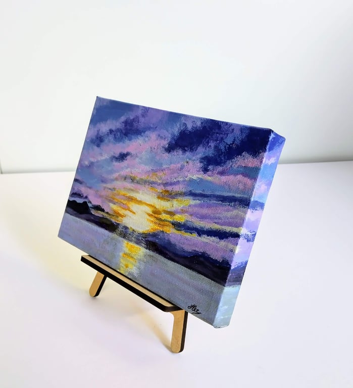 Solway Sky 2 - Original painting on canvas