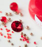 Materials Pack for Baroque Tape Measure Surround - Ruby & Dark Gold - Image 1