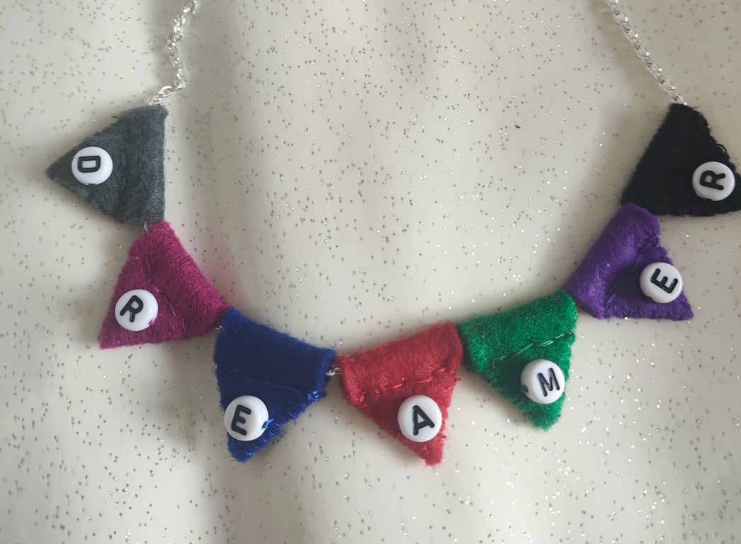 Handmade Autumn dreamer necklace