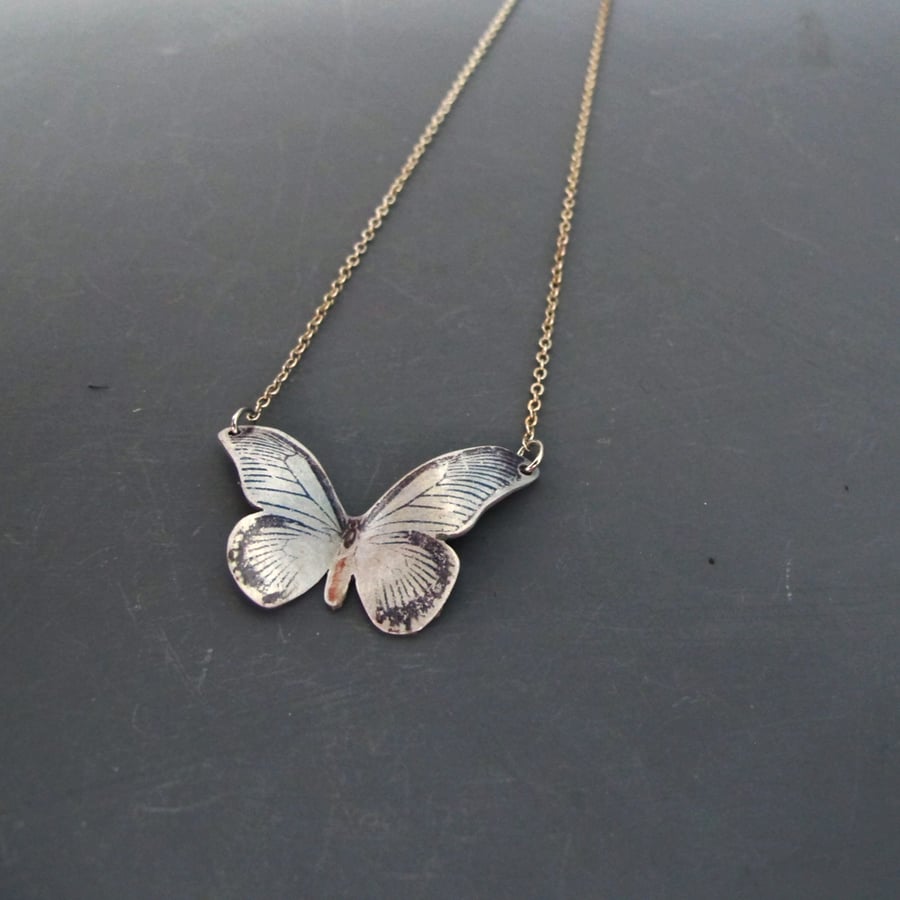 Aluminium Butterfly Pendant