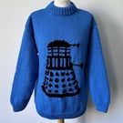 Dalek Hand Knitted Sweater by Bexknitwear