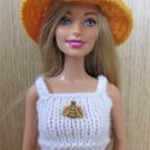 Barbie Dolls Clothes, Hand Knitted Dolls Clothes