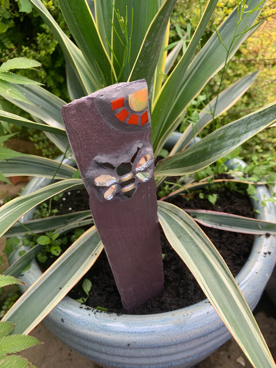 Available Now! Mosaic Plant Pot Decoration, Suncatcher