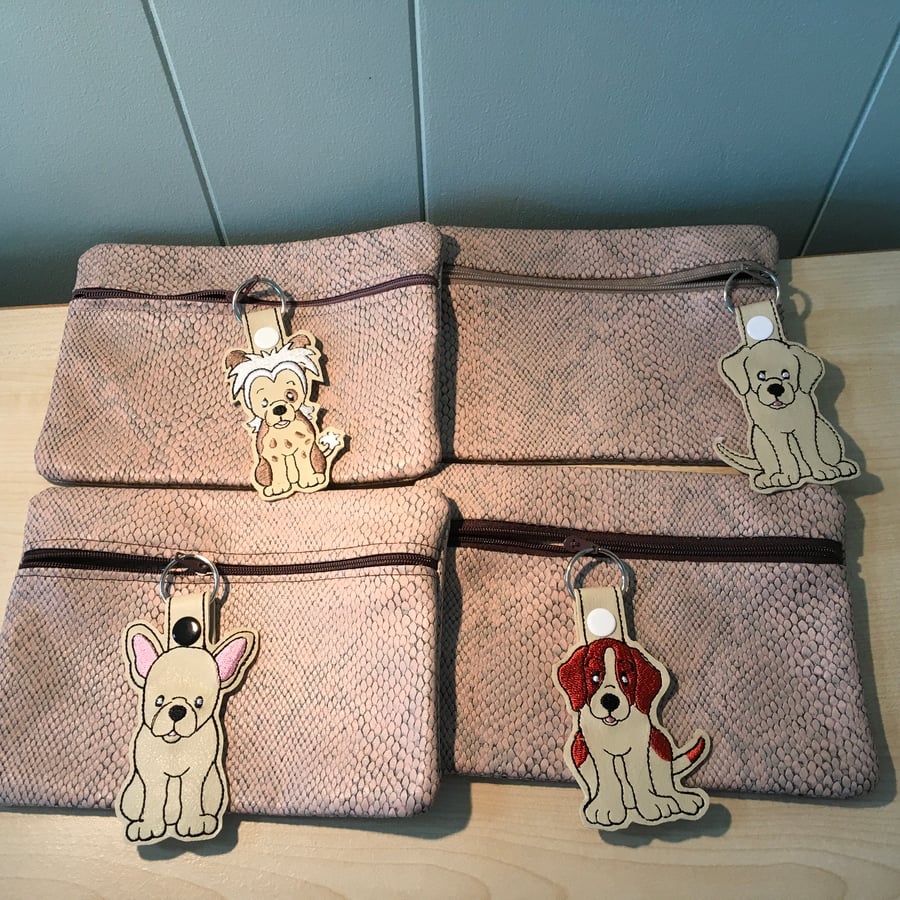 Zipped Pouch for Doggy Bags and Treats. 