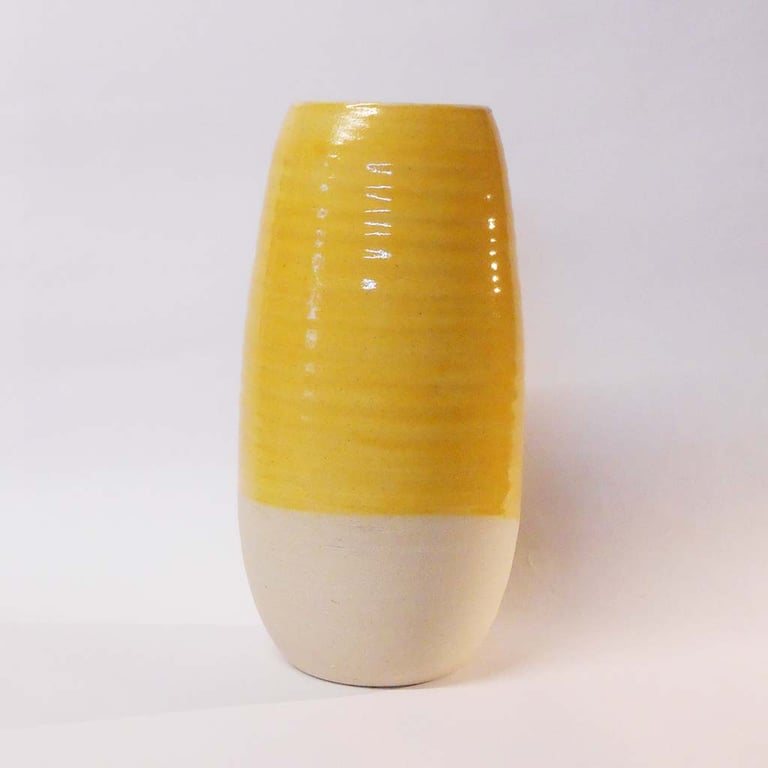 Sunflower Yellow Vase.