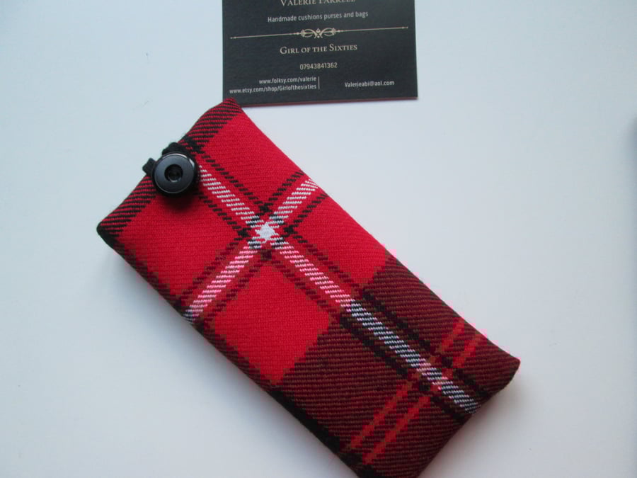 Tartan Glasses case