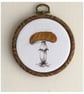 Toadstool - 4" handmade embroidery - Image 2