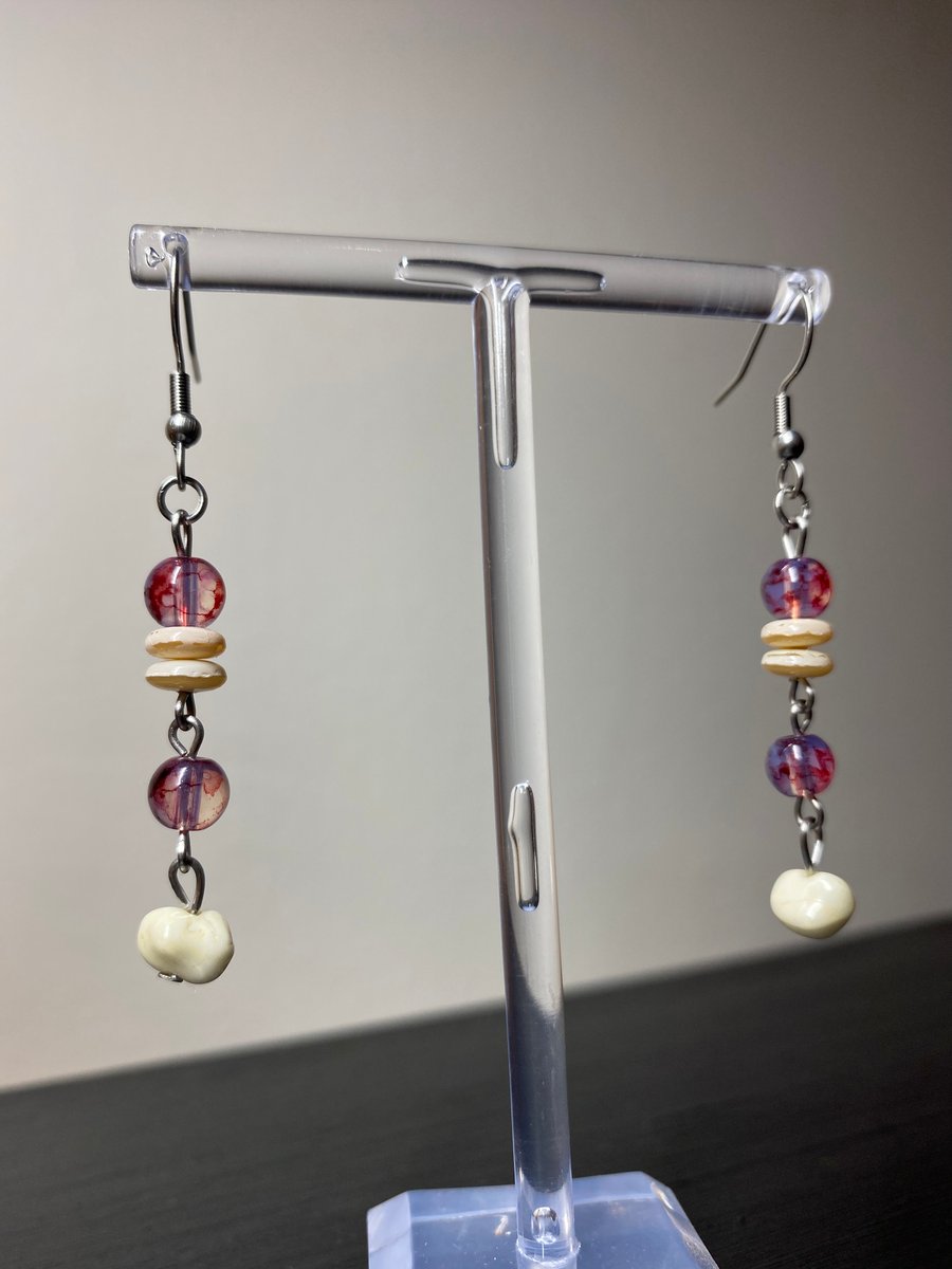 Tooth Fairy Molar Earrings 