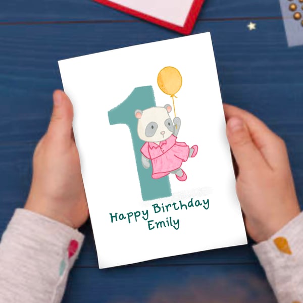 Personalised Animal Children’s Birthday Card