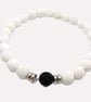  White Lava Rock Bracelet - Image 2
