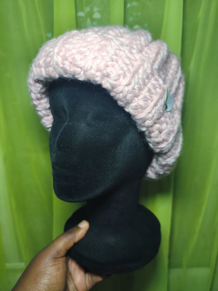 Basic Light Pink Chunky Beanie