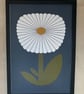 Mid Century Daisy Print A3 - Image 2