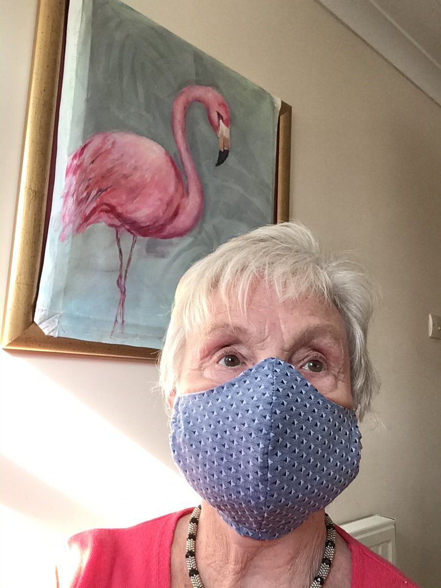 HAND MADE FACE MASK.  FREE UK POSTAGE