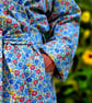 Handmade Liberty of London Lantana Dressing Gown – Cosy Winter Robe in Floral - Image 2